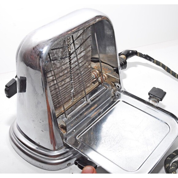 Bersted MOdel 71 Electric Toaster McGraw Electric Co. Art Deco Works! 50's - Picture 7 of 9